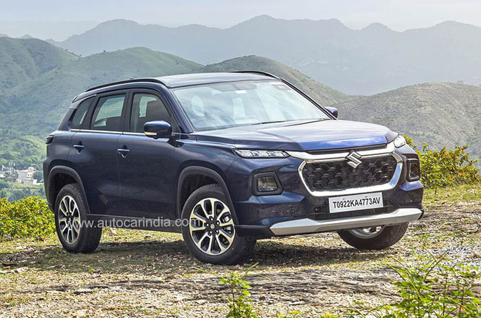 Are hybrid cars, SUVs safe in high-temperature regions? Maruti Suzuki Grand Vitara front quarter